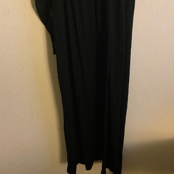 Reformation Sage Wrap Black Midi Coquette Office Siren Business Chic Dress Sz S - Picture 11 of 12
